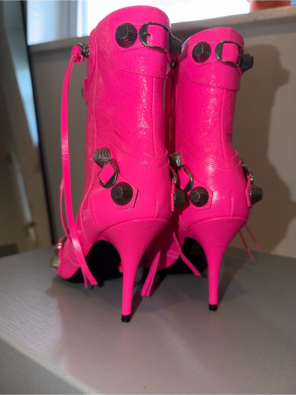 Cagole leather ankle boots - Picture 5 of 8